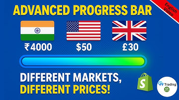 Boost Sales with Dynamic Pricing & Country-Specific Progress Bars in Shopify