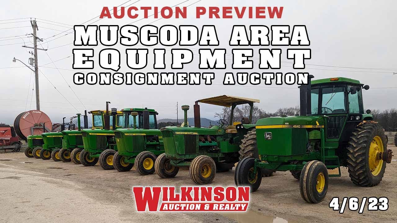 Auction Preview Muscoda Spring Consignment Auction (4/6/23) YouTube