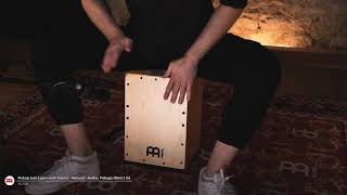 MEINL Percussion - Pickup Jam Cajon with Snares, Natural - PJC50B