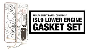 Cummins® ISL9 Lower Engine Gasket Set
