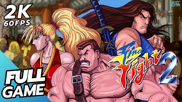 Final Fight 2 (SNES) Longplay (2K 60fps) Full Game No Commentary