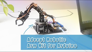 Adeept Robotic Arm Kit for Arduino UNO R3