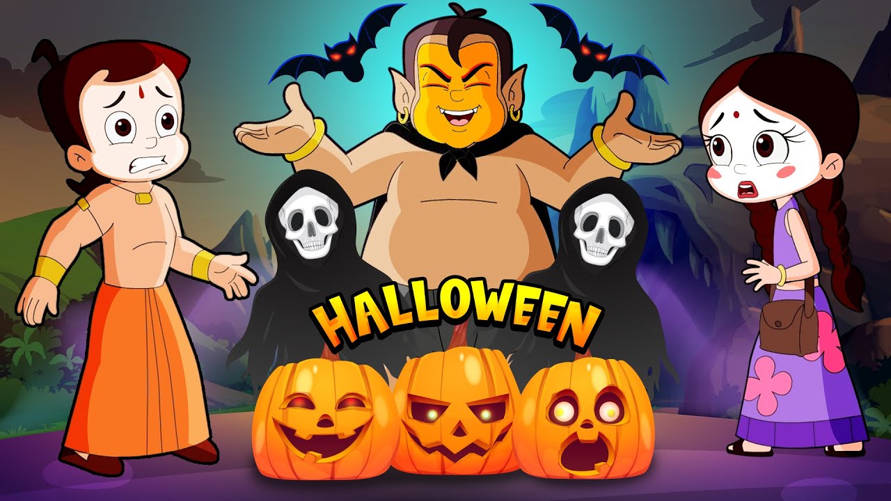 Chhota Bheem   Dracula Ustaad ki Kahani  Happy Halloween  Cartoons for Kids