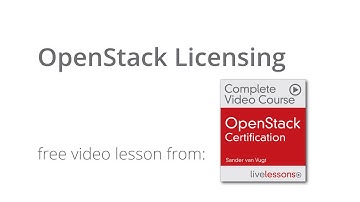 Understanding OpenStack Licensing -  OpenStack 101