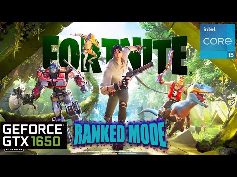 Fortnite WILDS GTX 1650 & i5 10400F Gaming Benchmark 1080p ALL
