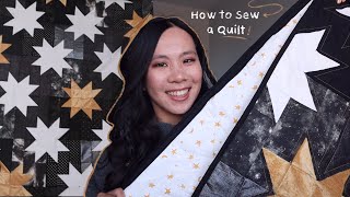 How to Make a Star Quilt ⭐ Tutorial for Beginners! by cathy lu 1,011 views 2 years ago 9 minutes