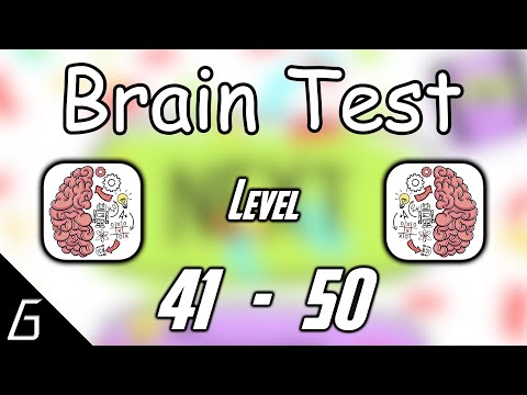 Brain Test | Gameplay Walkthrough | Level 41 42 43 44 45 46 47 48 49 50 Solution