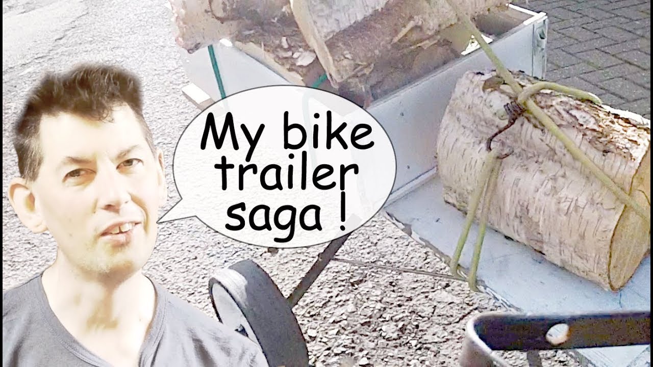 Can you make a bike trailer out of a golf trolley?