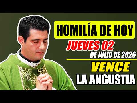 Homilía de hoy | Cómo vencer la angustia y conservar la paz de Dios | Padre Javier Carralón