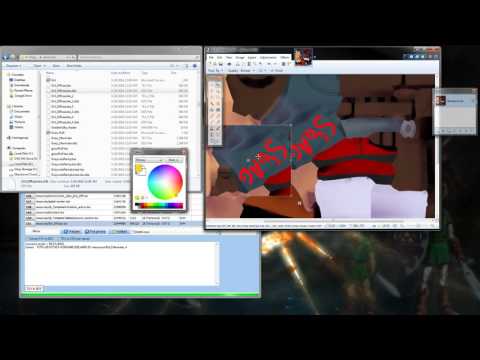 How to do Poi Texture swaps