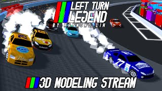 3D Modeling Stream #2 - Left Turn Legend - Come Chat and Hang Out!