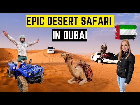 EPIC DESERT SAFARI IN DUBAI!