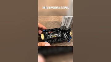 LEGO Technic Torsen Differential (LSD) Tutorial & Test