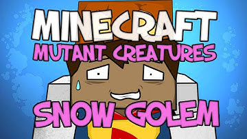 Minecraft Mod Showcase : MUTANT SNOW GOLEM