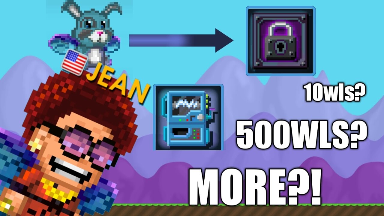 Pixel Worlds - Making darkbunny set 1000wls (EGGSOME)