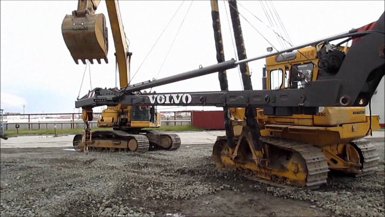 Трубоукладчик volvo pl4809d
