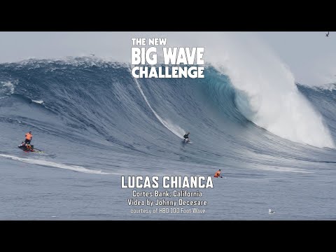 Lucas Chianca at COrtes Bank - Big Wave Challenge 2022/23 Contender