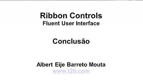 T2Ti ERP 2 0   Lazarus   Ribbon Controls   09 Conclusao