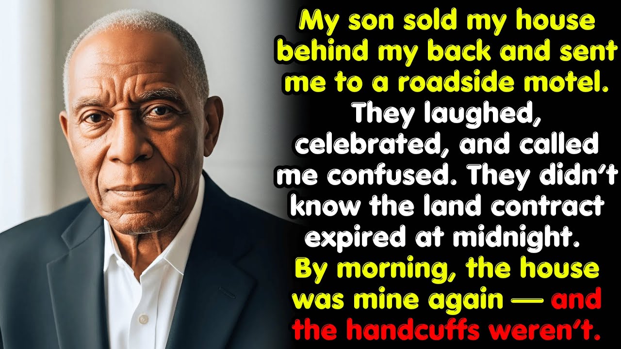 My Son Sold My House And Dumped Me In A Motel. They Didn’t Know The Land Contract Expired Midnight.