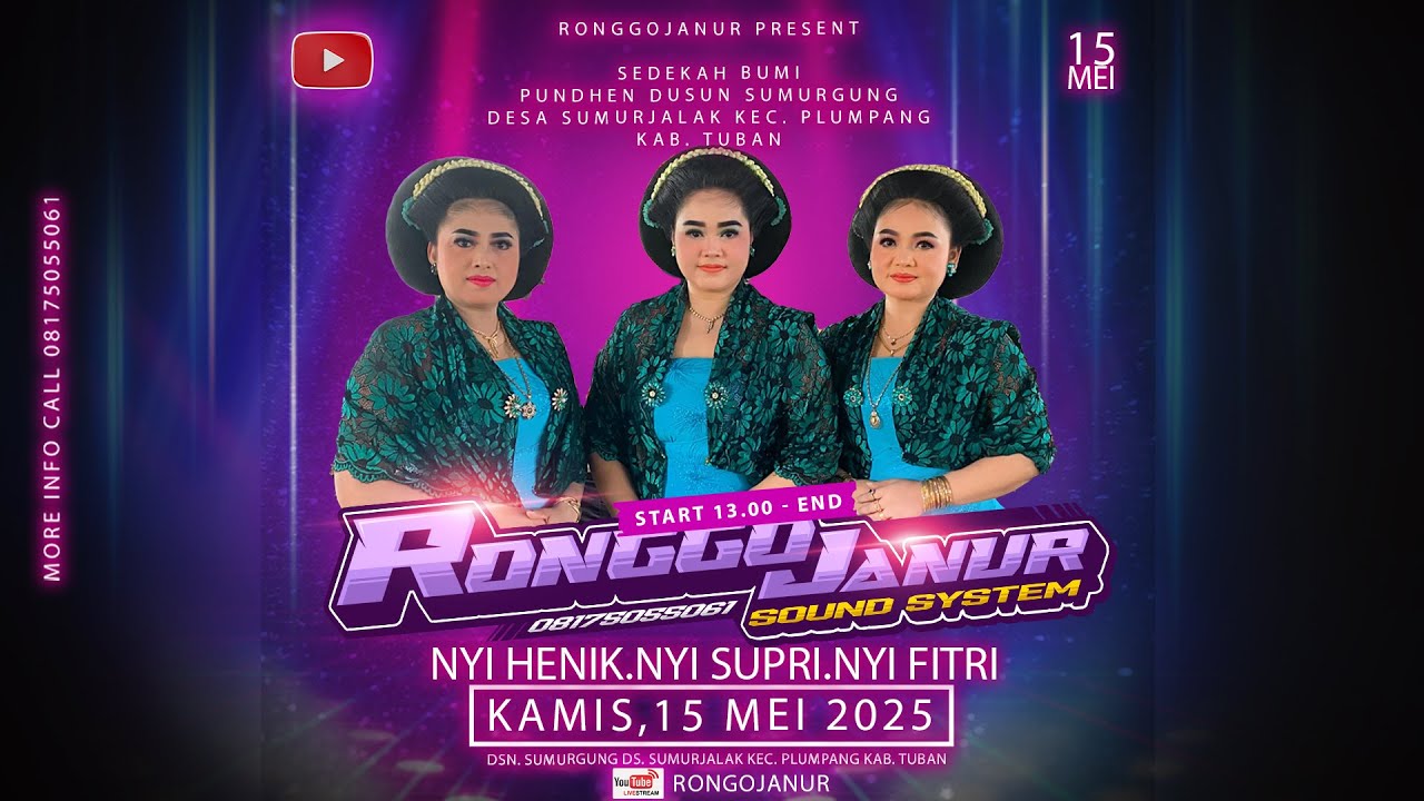 LIVE Langen Tayub Karawitan Kyai Maduretno ~ Sedekah Bumi Pundhen Sumurgung