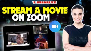 How to stream a movie on zoom 2024 (Quick & Easy) screenshot 2