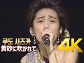 [4K 60FPS] 쿠도 시즈카(工藤静香) - 黄砂に吹かれて 1989 LIVE 4K AI Upscaling