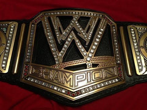 WWE Big Logo championship belt releather - YouTube