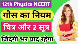 गॉस का नियम||Gaus ka Niyam||Gauss's law class 12 Physics||