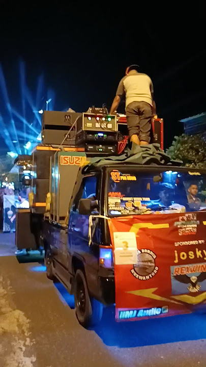 Sound horeg renteng renteng naik pickup takbir keliling 2025 keren
