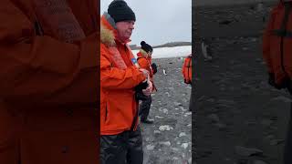 Unloading the zodiac in Antarctica #antarctica #travel #thebarrscene