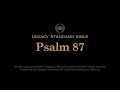 Psalm 87 - Legacy Standard Bible (LSB) - Audio