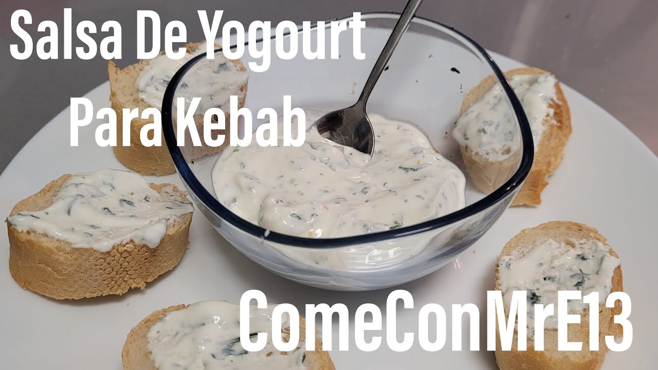 Salsa De Yogourt Para Kebab YouTube