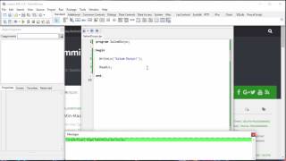 #2 Delphi Academy Video Darslari - Pascal Hello World #2 Delphi Academy Video Darslari - Pascal Hello World