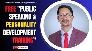 Free Public Speaking & Personality Development Training Live By:Dr.Tara Jii