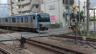 相鉄11000系11003編成快速海老名行　二俣川駅