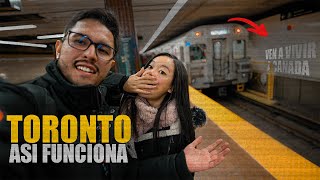 Así funciona el transporte PÚBLICO de TORONTO!