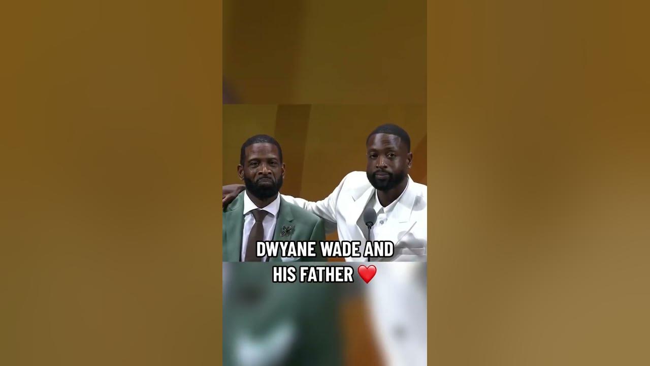 Dwyane Wade's Hall of Fame Induction Speech Mentioned Family