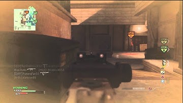Call of Duty Modern Warfare 3: 35 Gunstreak MP7 MOAB + "Won