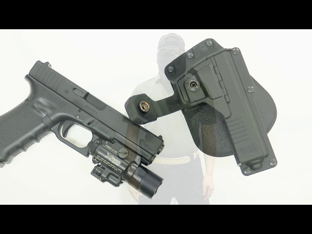 【実物】グロック17+ライト用ホルスター　東京マルイ グロック17 Gen4 実物】グロック17+ライト用ホルスター 東京マルイ グロック17
