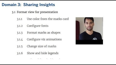 FORMAT View Tableau Specialist Certification  - Section 3.1