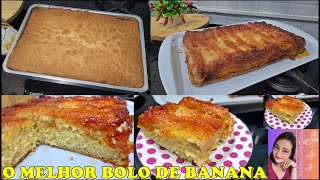 O MELHOR BOLO DE BANANA - ESTREANDO A COZINHA NOVA COM ESSE BOLO MARAVILHOSO