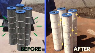 How to clean a Jandy CL580 swimming pool cartridge filter