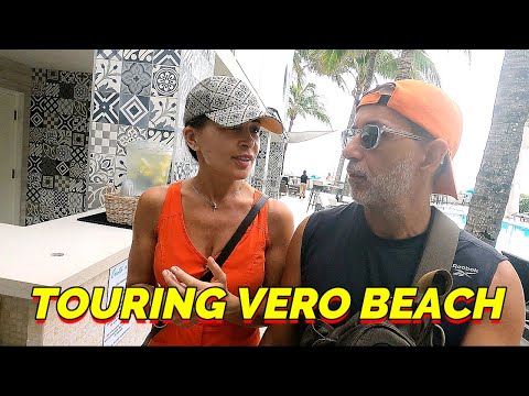 VERO BEACH Walking Tour Vlog | Beaches, Hotels, Restaurants and Parks