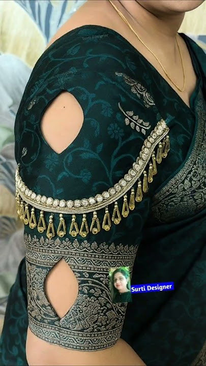 trendy sleeve designs for blouse #trendyblouse #modelblousedesign #newmodelblousedesigns #newblouse