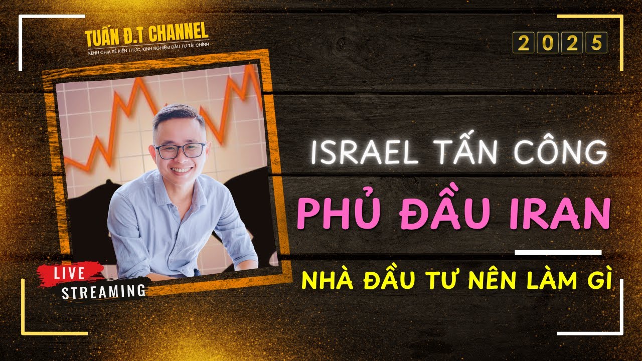 Israel không kích phủ đầu, cơ sở hạt nhân Iran 'chìm trong biển lửa', giá dầu tăng| TUẤN Đ.T Channel