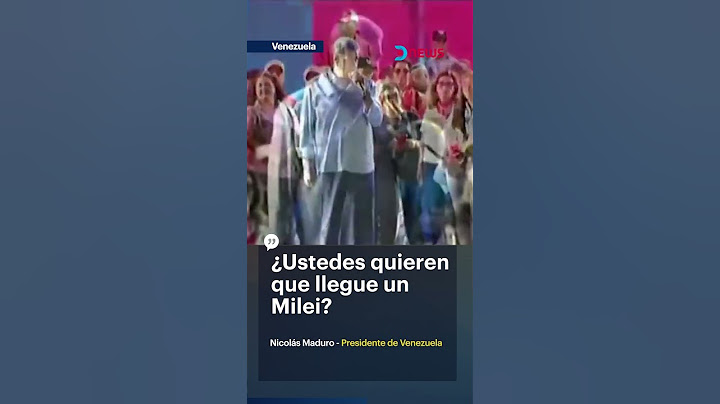 🇻🇪 "¿Quieren que Venezuela se convierta en Argentina?"