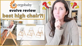ERGOBABY EVOLVE HIGH CHAIR REVIEW: Best High Chair?! Key Features + How It Compares To Competitors!