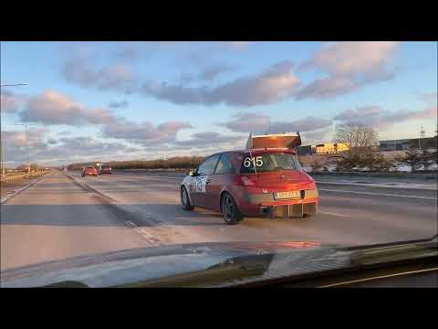 Renault Megane II Mannerg Active Aerobrake Testing