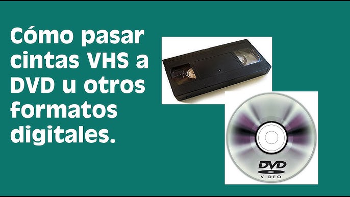 Cómo Convertir Cintas VHS a Formato Digital. Opciones válidas. 190 