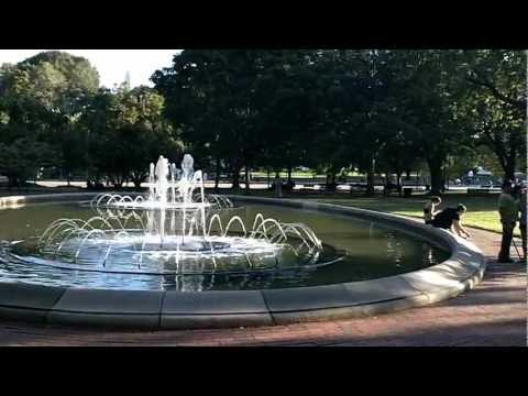 The fountain at Lafayette Square - Washington DC.